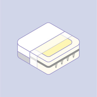 Illustration of AirGo support mattress