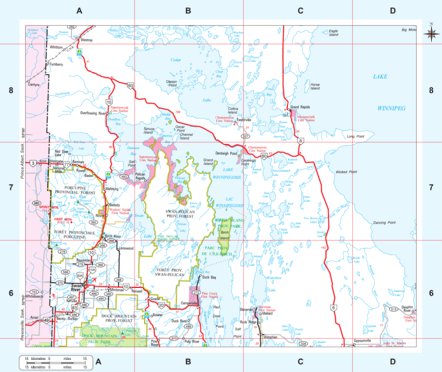 Manitoba Highways - Swan River map by Avenza Systems Inc. | Avenza Maps