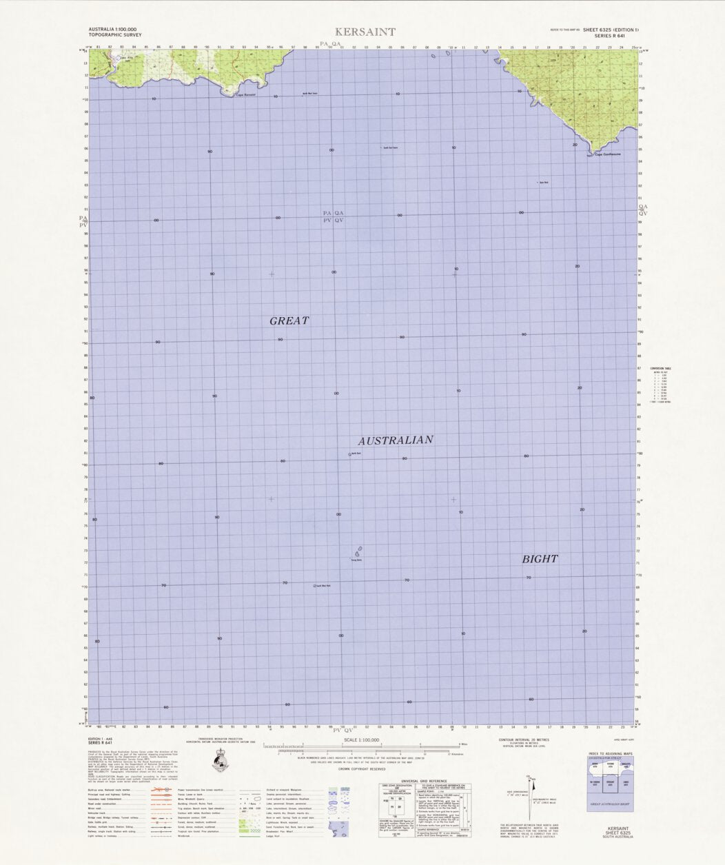 Kersaint (6325) Map by Geoscience Australia | Avenza Maps