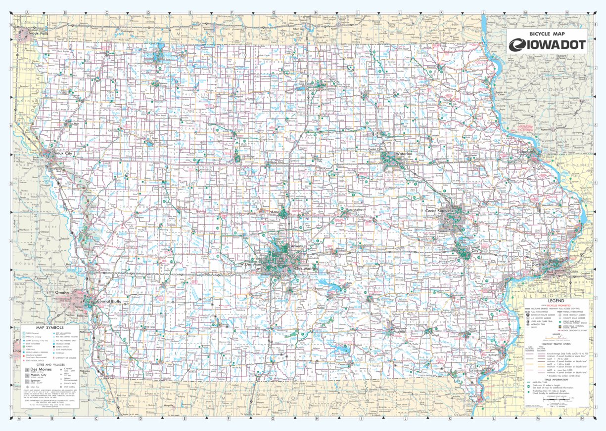 Iowa 2023 2024 Bicycle Map By Iowa Department Of Transportation   Iowa Department Of Transportation Iowa 2023 2024 Bicycle Map Digital Map 36266864541852 