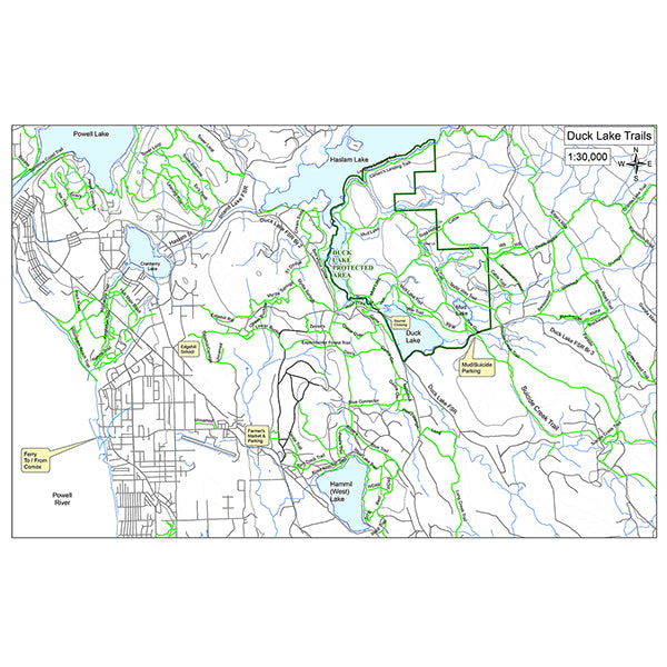 Duck Lake Trails Map By Avenza Systems Inc Avenza Maps   0118154606759 DuckLakeTrails2016 Preview 