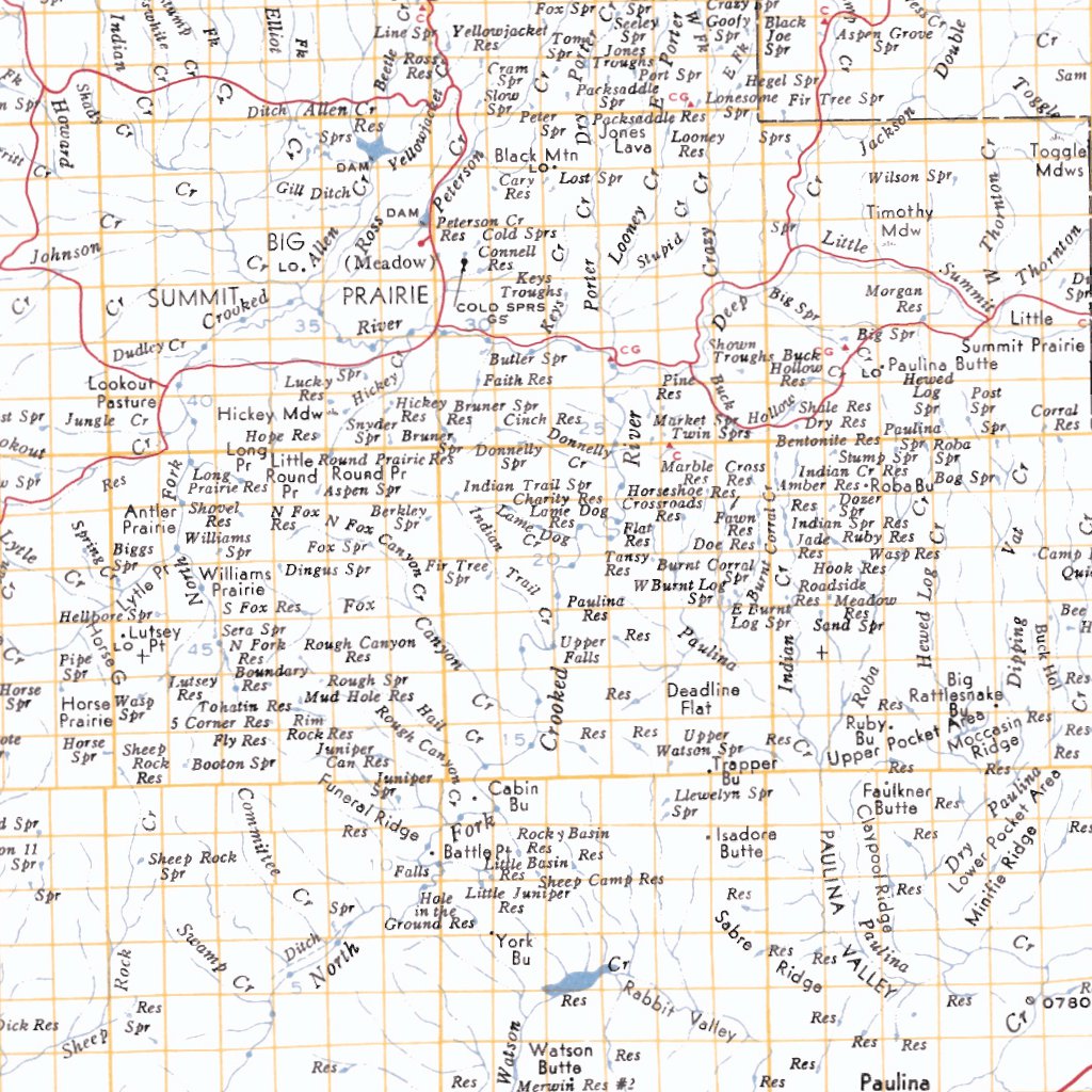 Deschutes Drainage Basin Oregon Map By Avenza Systems Inc Avenza Maps Avenza Maps 