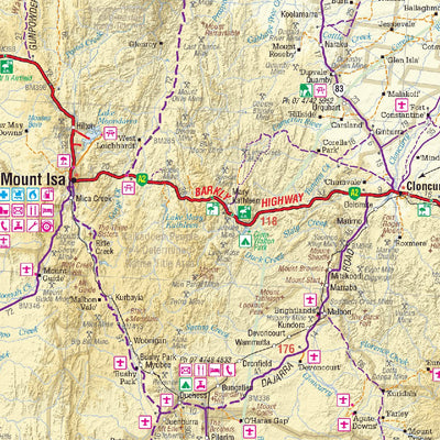 Hij Onvermijdelijk vergroting Hema - Great Desert Tracks North East map by Hema Maps - Avenza Maps |  Avenza Maps