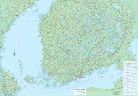 Utsjoki - Kevo - Paistunturi 1:50 000 map by Tapio Palvelut Oy /  Karttakeskus - Avenza Maps | Avenza Maps