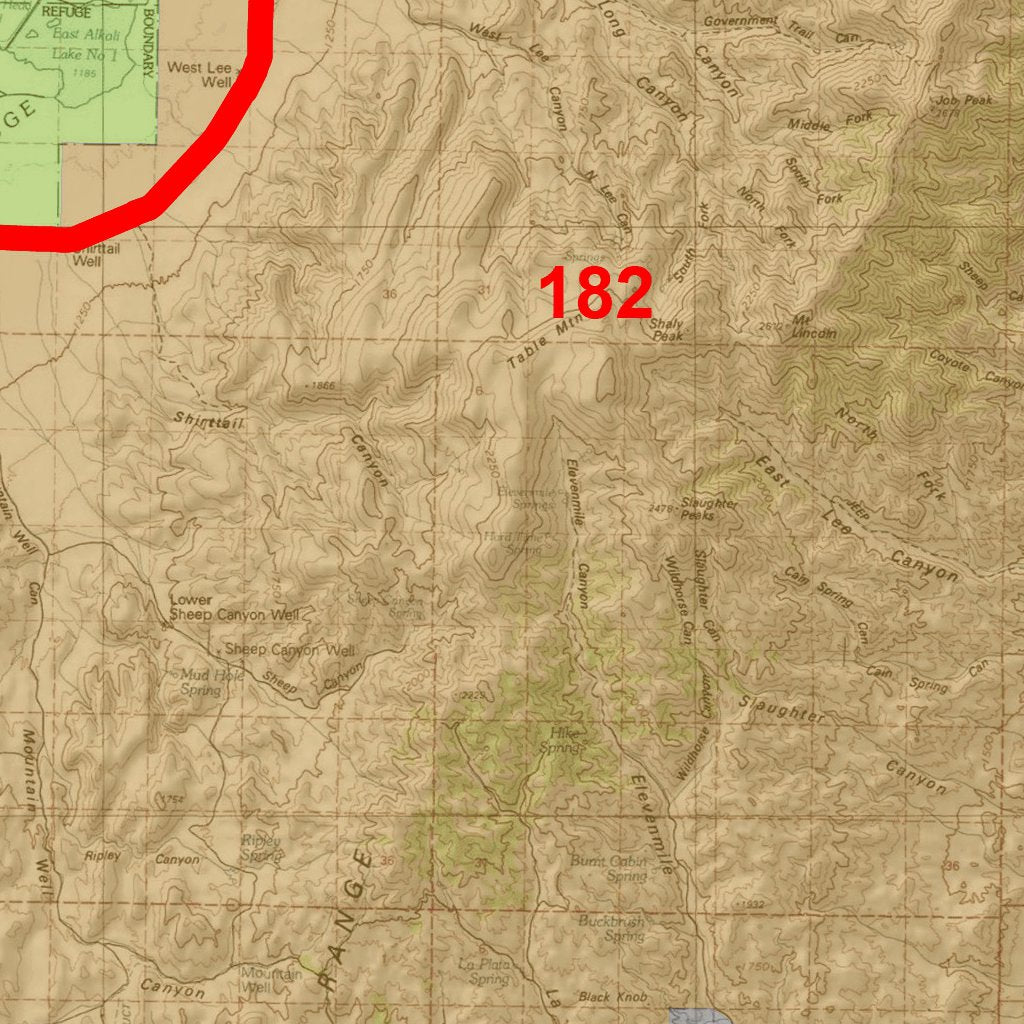 Nevada Hunt Unit 181 Hunt Nevada map by Map the Xperience Avenza
