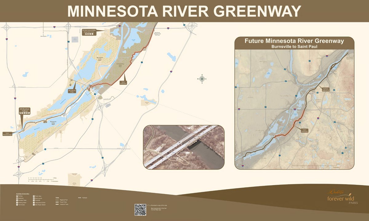 Minnesota River Greenway Map By Dakota County Minnesota Avenza Maps 5368