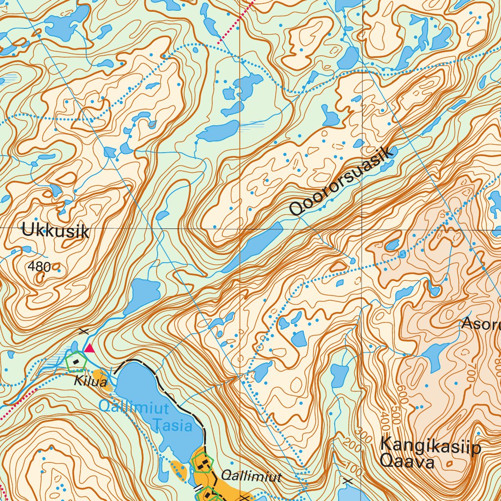 qaqortoq tourist map