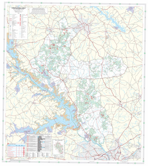 Enoree and Long Cane Ranger Districts, Sumter National Forest Visitor ...