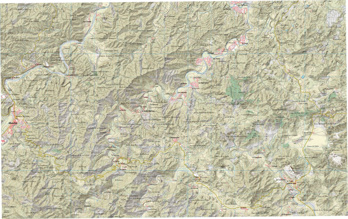 Albánchez (1014-1) map by Instituto Geografico Nacional de Espana ...