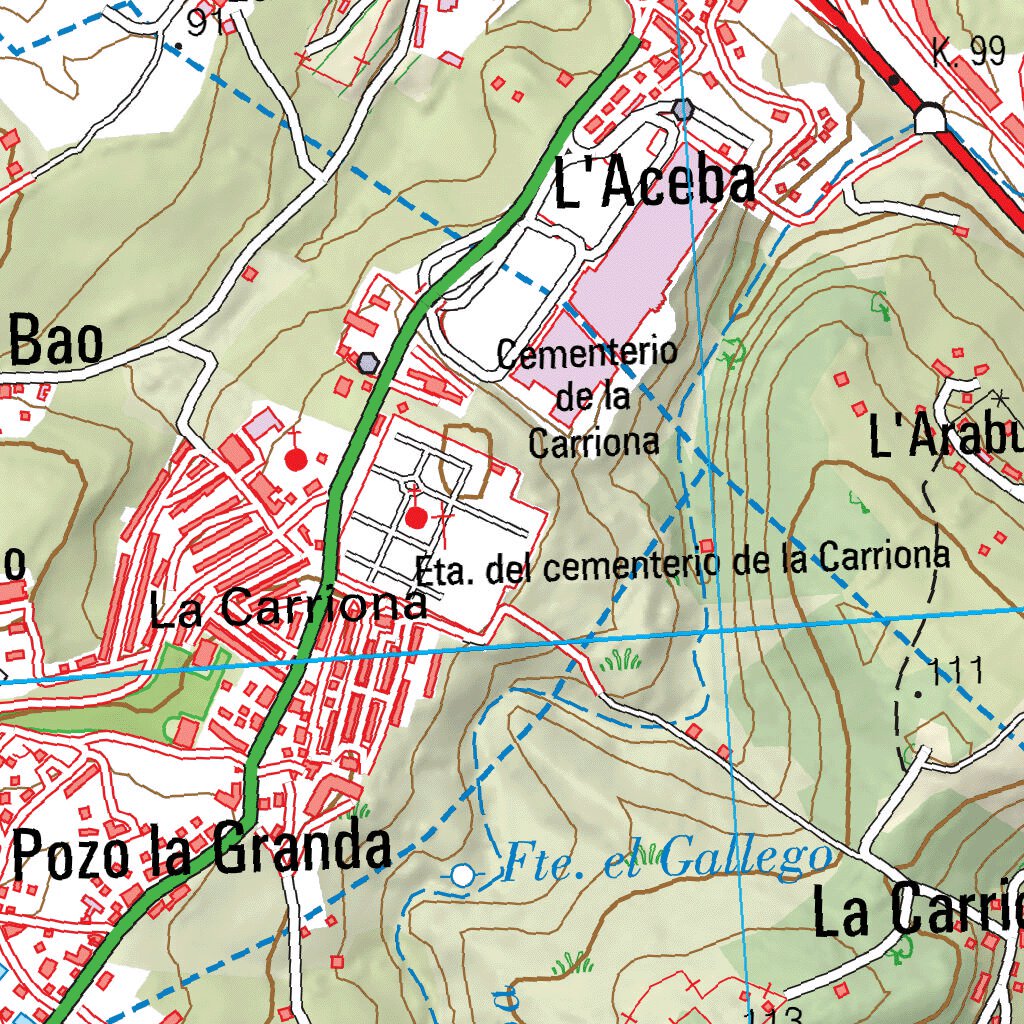 Avilés (0013-4) map by Instituto Geografico Nacional de Espana - Avenza ...