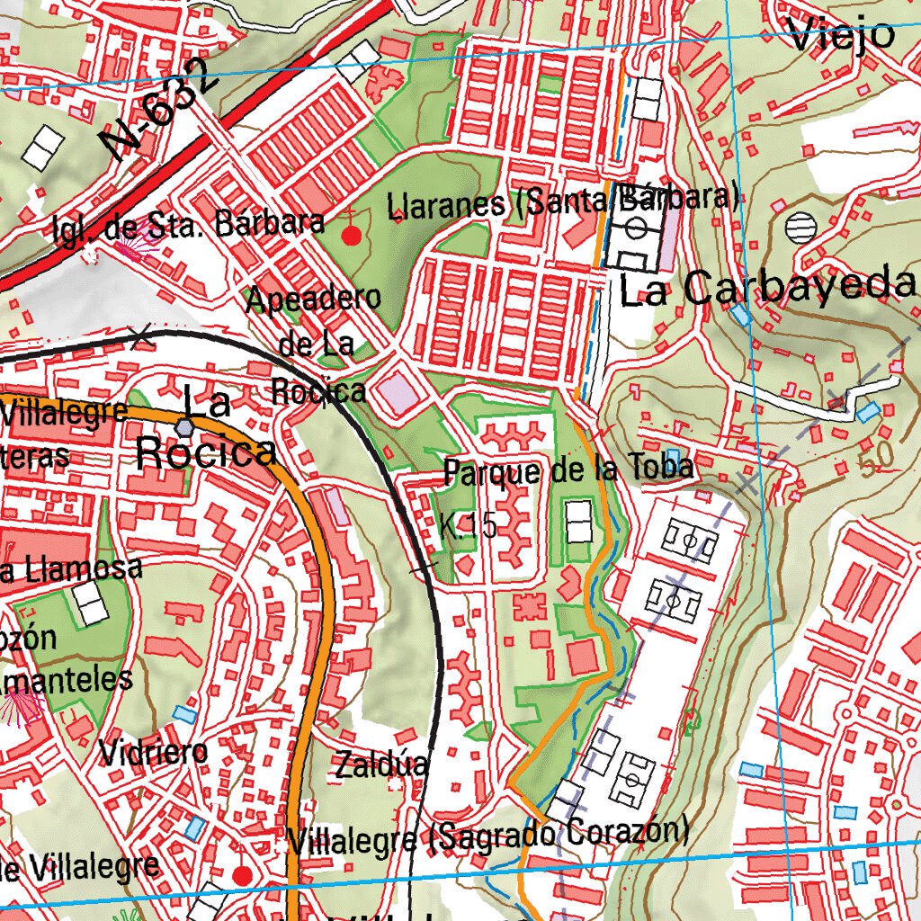 Avilés (0013-4) map by Instituto Geografico Nacional de Espana - Avenza ...