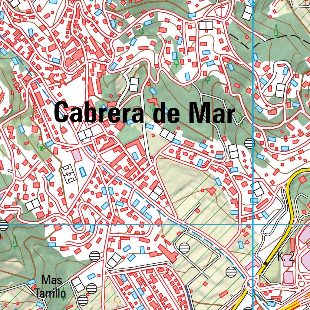 Mataró (0393-4) map by Instituto Geografico Nacional de Espana - Avenza ...