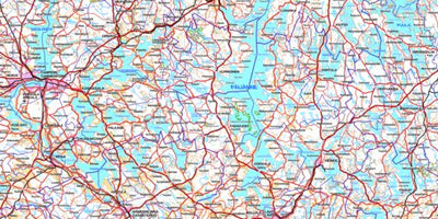 Tampere : 1:500 000 (M4) map by MaanMittausLaitos - Avenza Maps | Avenza  Maps