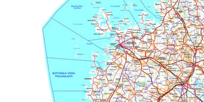 Vaasa : 1:500 000 (P3) map by MaanMittausLaitos - Avenza Maps | Avenza Maps