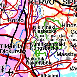 Helsinki : 1:500 000 (L4) map by MaanMittausLaitos - Avenza Maps | Avenza  Maps