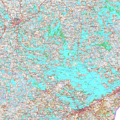 Mikkeli 1:250 000 (M5L) map by MaanMittausLaitos - Avenza Maps | Avenza Maps