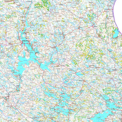 Kemijärvi 1:250 000 (T5L) map by MaanMittausLaitos - Avenza Maps | Avenza  Maps