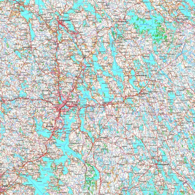 Jyväskylä 1:250 000 (N4R) map by MaanMittausLaitos - Avenza Maps | Avenza  Maps