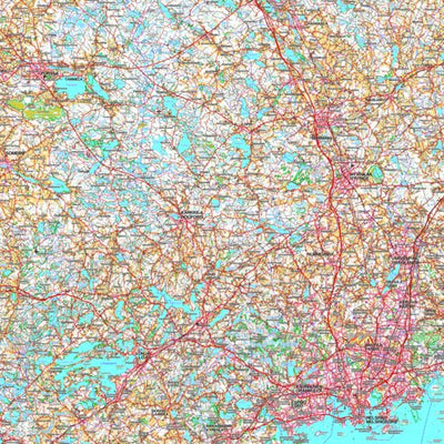 Lohja 1:250 000 (L4L) map by MaanMittausLaitos - Avenza Maps | Avenza Maps