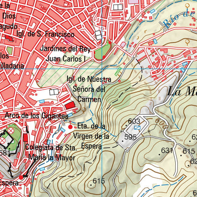 Antequera (1023-4) map by Instituto Geografico Nacional de Espana ...