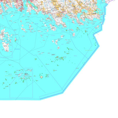 Hamina 1:100 000 (L51L) map by MaanMittausLaitos - Avenza Maps | Avenza Maps