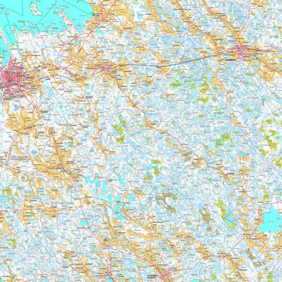 Kokkola 1:100 000 (Q41L) map by MaanMittausLaitos - Avenza Maps | Avenza  Maps