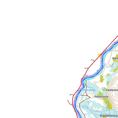 Muonio 1:100 000 (U42L) map by MaanMittausLaitos - Avenza Maps | Avenza Maps