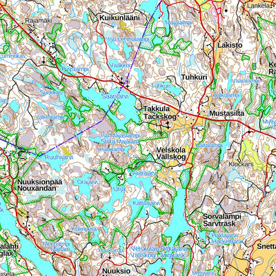 Espoo 1:100 000 (L41R) map by MaanMittausLaitos - Avenza Maps | Avenza Maps
