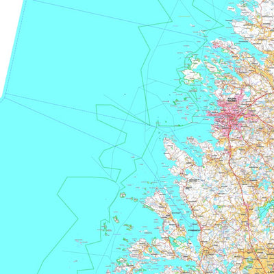 Rauma 1:100 000 (M31R) map by MaanMittausLaitos - Avenza Maps | Avenza Maps