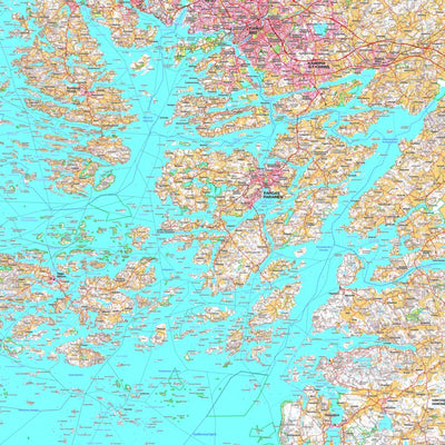 Parainen 1:100 000 (L33L) map by MaanMittausLaitos - Avenza Maps | Avenza  Maps