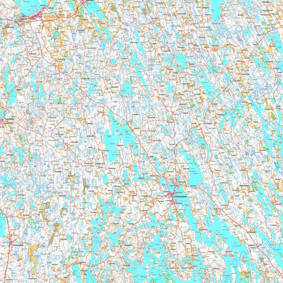 Kangasniemi 1:100 000 (N43R) map by MaanMittausLaitos - Avenza Maps |  Avenza Maps