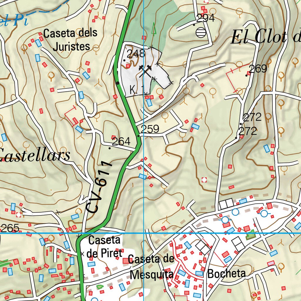 Xàtiva (0795-1) map by Instituto Geografico Nacional de Espana - Avenza ...