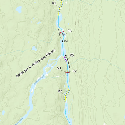 Rivière Moisie map by Canot Kayak Quebec - Avenza Maps | Avenza Maps
