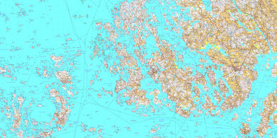 Kustavi 1:50 000 (L323) map by MaanMittausLaitos - Avenza Maps | Avenza Maps