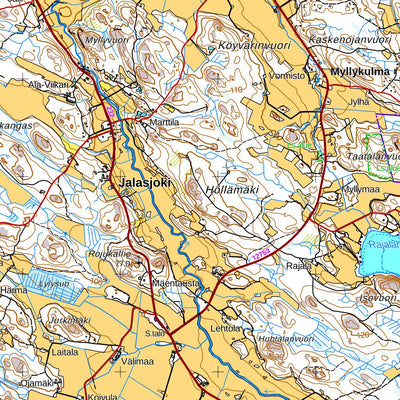 Loimaa 1:50 000 (M333) map by MaanMittausLaitos - Avenza Maps | Avenza Maps