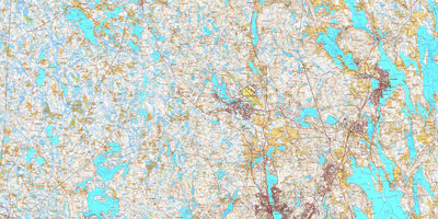 Laukaa 1:50 000 (N441) map by MaanMittausLaitos - Avenza Maps | Avenza Maps