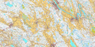 Kokemäki 1:50 000 (M332) map by MaanMittausLaitos - Avenza Maps | Avenza  Maps