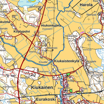 Kokemäki 1:50 000 (M332) map by MaanMittausLaitos - Avenza Maps | Avenza  Maps