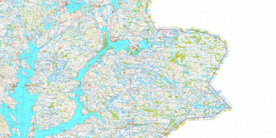 Suomussalmi 1:50 000 (R542) map by MaanMittausLaitos - Avenza Maps | Avenza  Maps