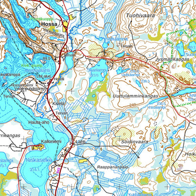 Suomussalmi 1:50 000 (S531) map by MaanMittausLaitos - Avenza Maps | Avenza  Maps