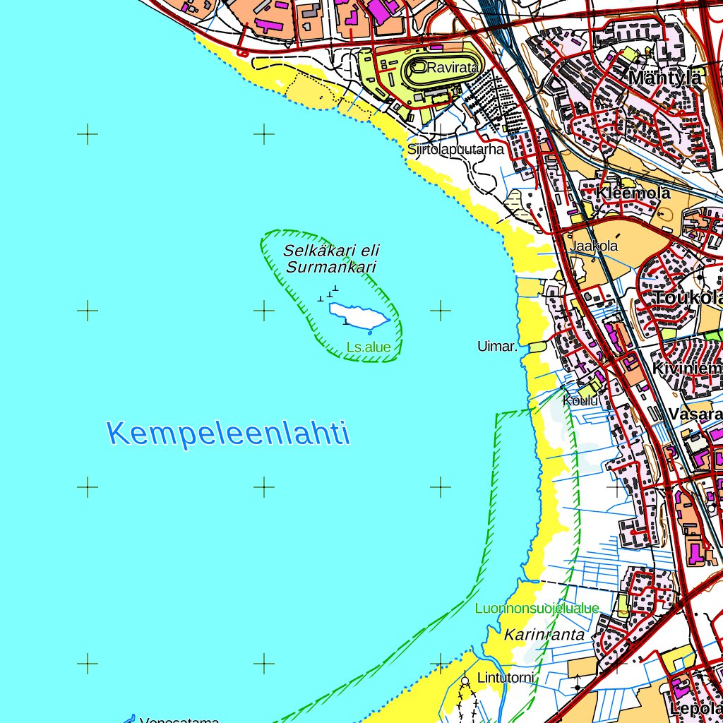 Oulu 1:50 000 (R441) map by MaanMittausLaitos - Avenza Maps | Avenza Maps