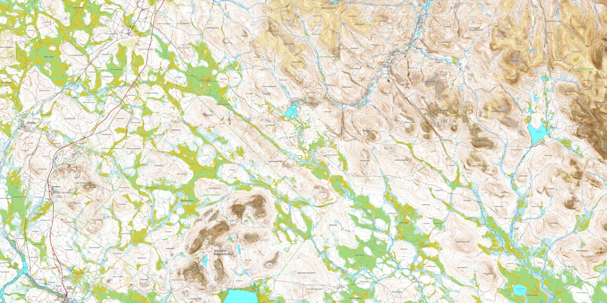 Sodankylä 1:50 000 (V512) map by MaanMittausLaitos - Avenza Maps | Avenza  Maps