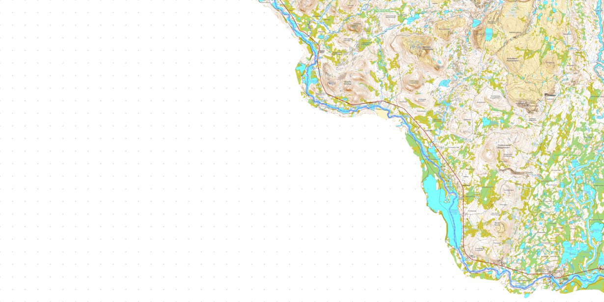 Pättikkä 1:50 000 (V344) map by MaanMittausLaitos - Avenza Maps | Avenza  Maps