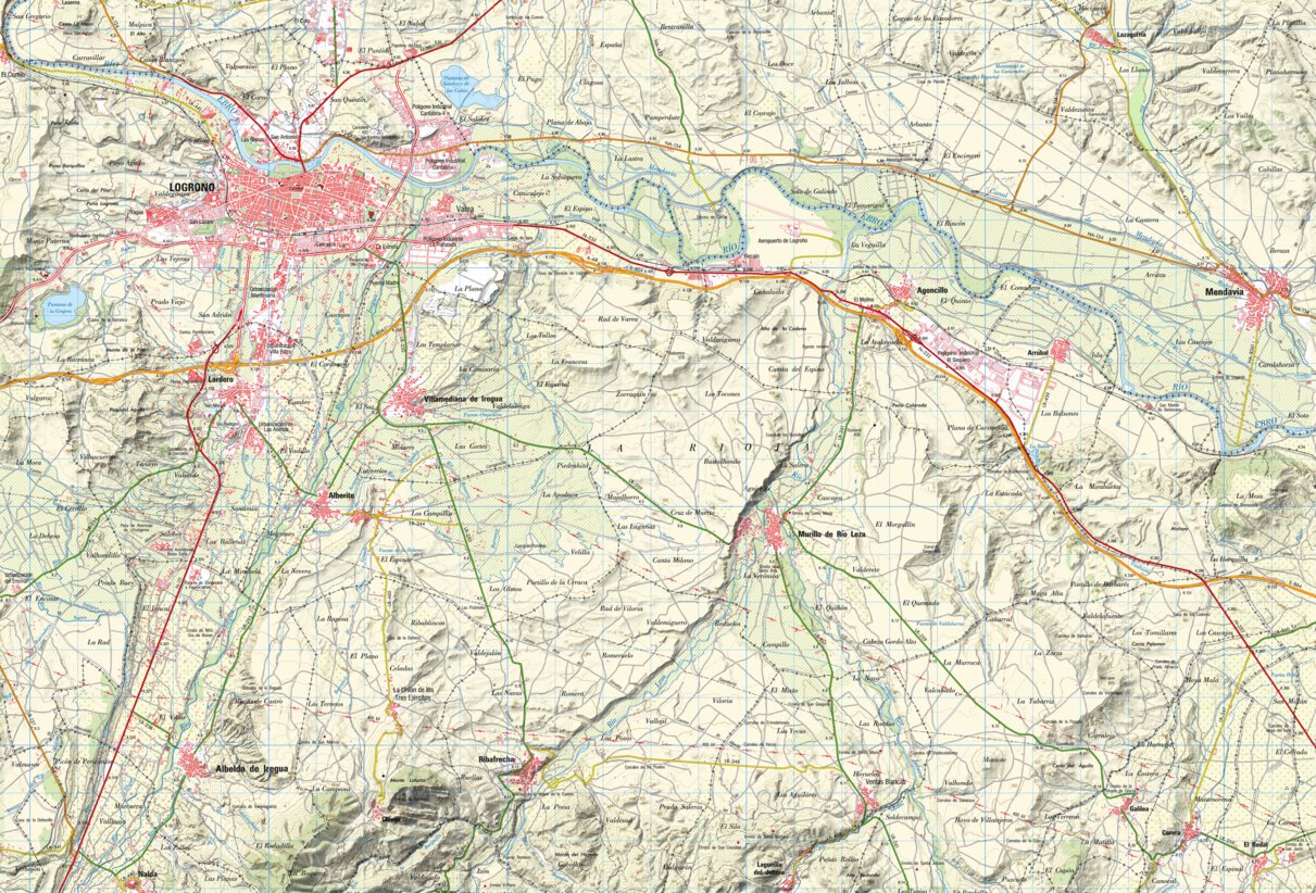 Logroño (0204) map by Instituto Geografico Nacional de Espana | Avenza Maps