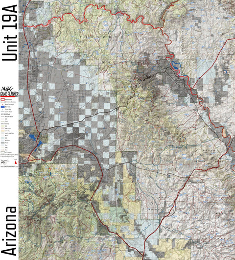 Arizona Unit 36A – Game Planner Maps