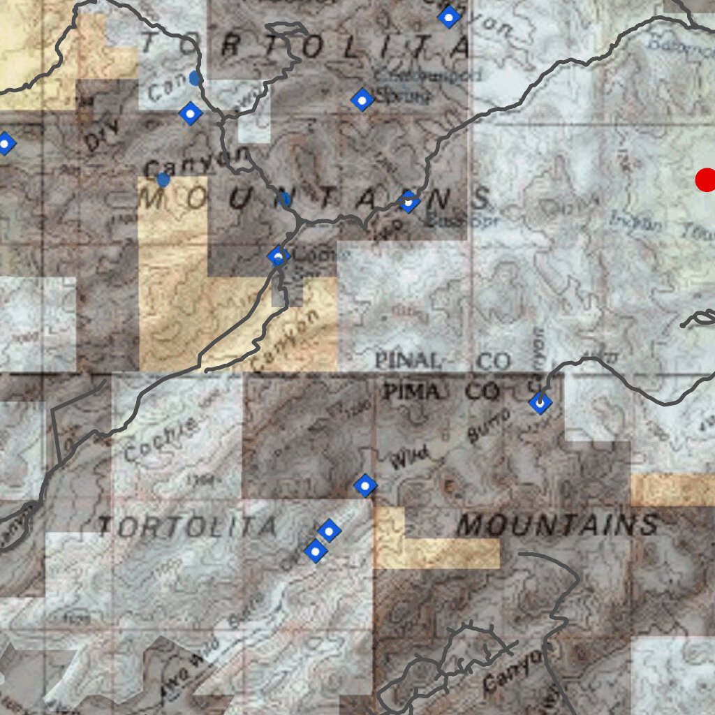 Arizona Unit 37A map by Game Planner Maps - Avenza Maps | Avenza Maps