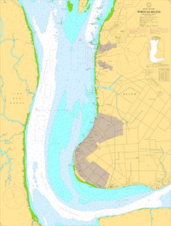 PROXIMIDADES DO PORTO DE SÃO FRANCISCO DO SUL (1830) Map by Centro