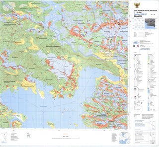 Maps of the Waduk Cirata of Water Body, Jawa Barat | Avenza Maps