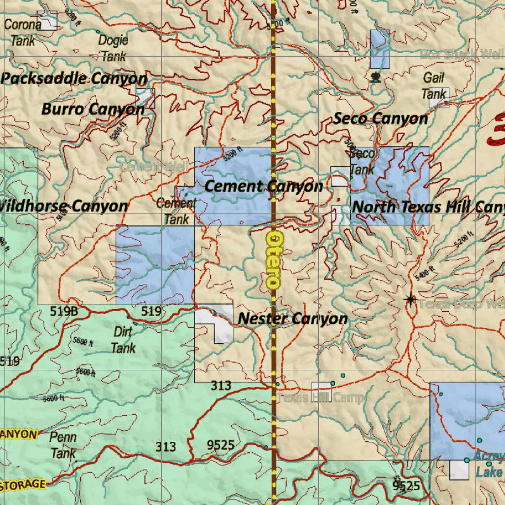 NM Unit 30 Land Ownership Map map by New Mexico HuntData LLC - Avenza Maps  Avenza Maps