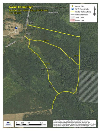 Norris Camp Hwt 2022 Map By Minnesota Department Of Natural Resources Avenza Maps Avenza Maps 